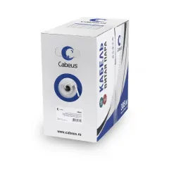 UTP-4P-CAT.5E-SOLID-LSZH-GY-LIGHT Cabeus