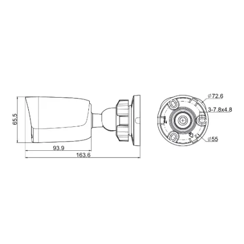 TC-C34QN Spec:I3/E/Y/2.8mm/V5.0 Tiandy