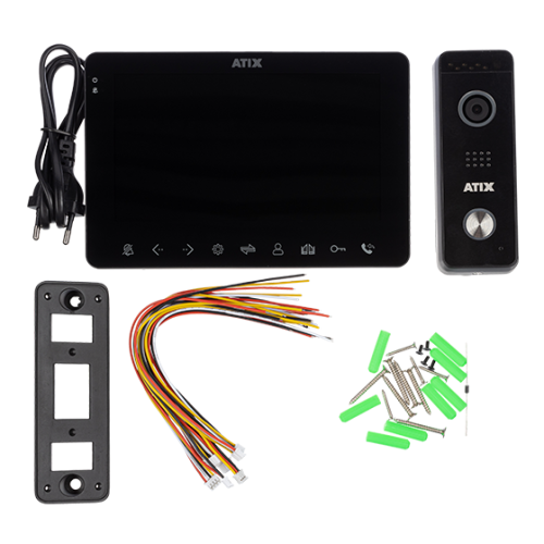 Комплект домофонии AT-I-K711F/T Black