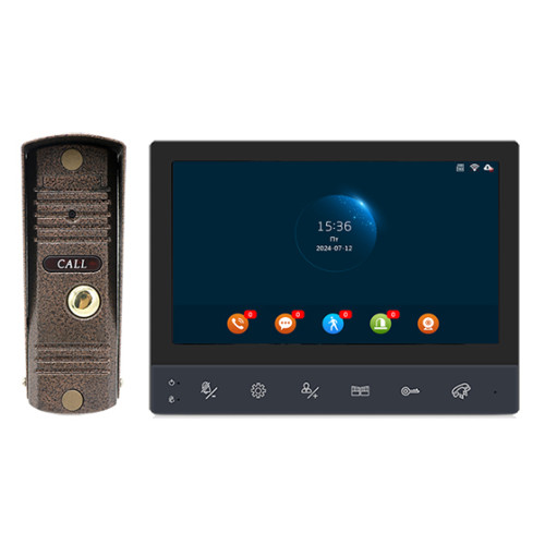 Комплект домофонии AT-I-K741F/TW (V2) Black