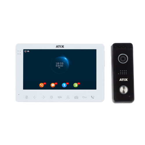 Комплект домофонии AT-I-K711F/T White