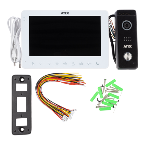 Комплект домофонии AT-I-K711F/T White