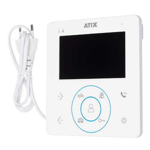 Комплект домофонии AT-I-K410C/T White