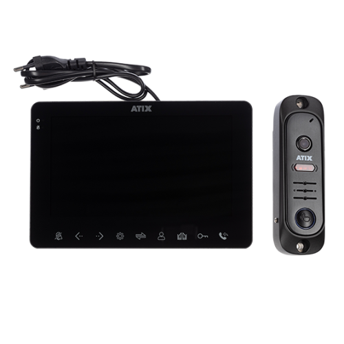 Комплект домофонии AT-I-K711C/T Black