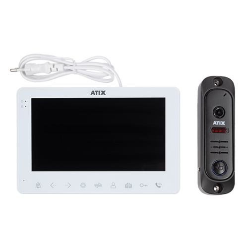 Комплект домофонии AT-I-K711C/T White