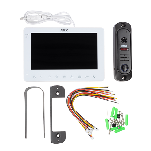 Комплект домофонии AT-I-K711C/T White