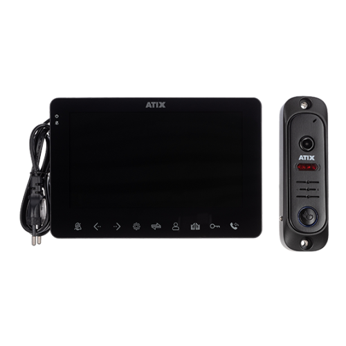 Комплект домофонии AT-I-K710C/T Black