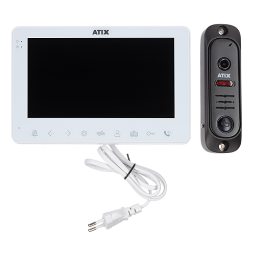 Комплект домофонии AT-I-K710C/T White