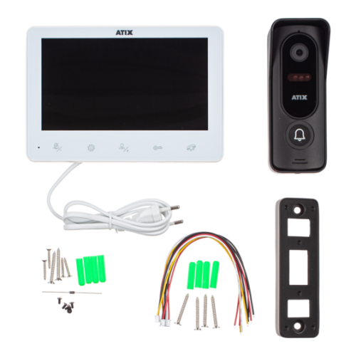 Комплект домофонии AT-I-K730C/T White