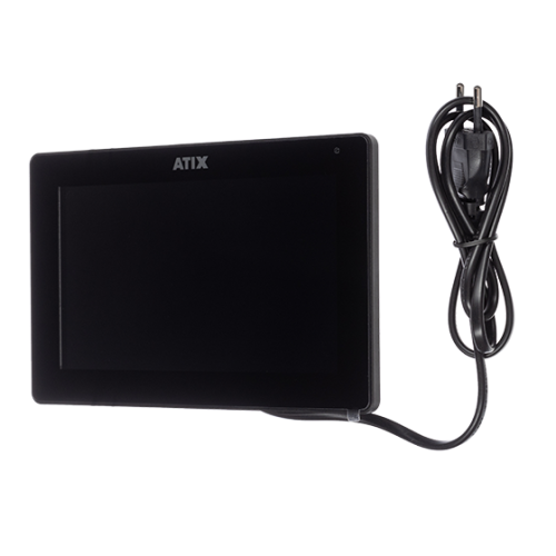 Монитор домофона AT-I-M721F/IW Black