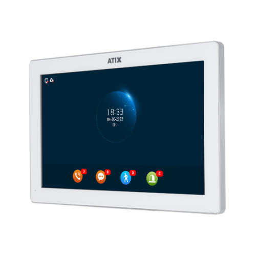 Монитор домофона AT-I-M1011F/IW White
