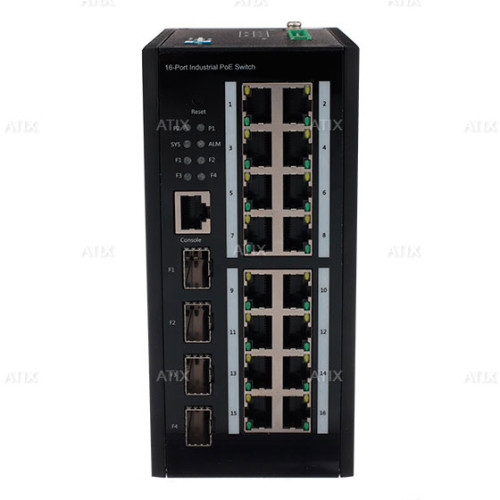 Poe коммутатор AT-NS-16GP-4GS/I-480 (F)